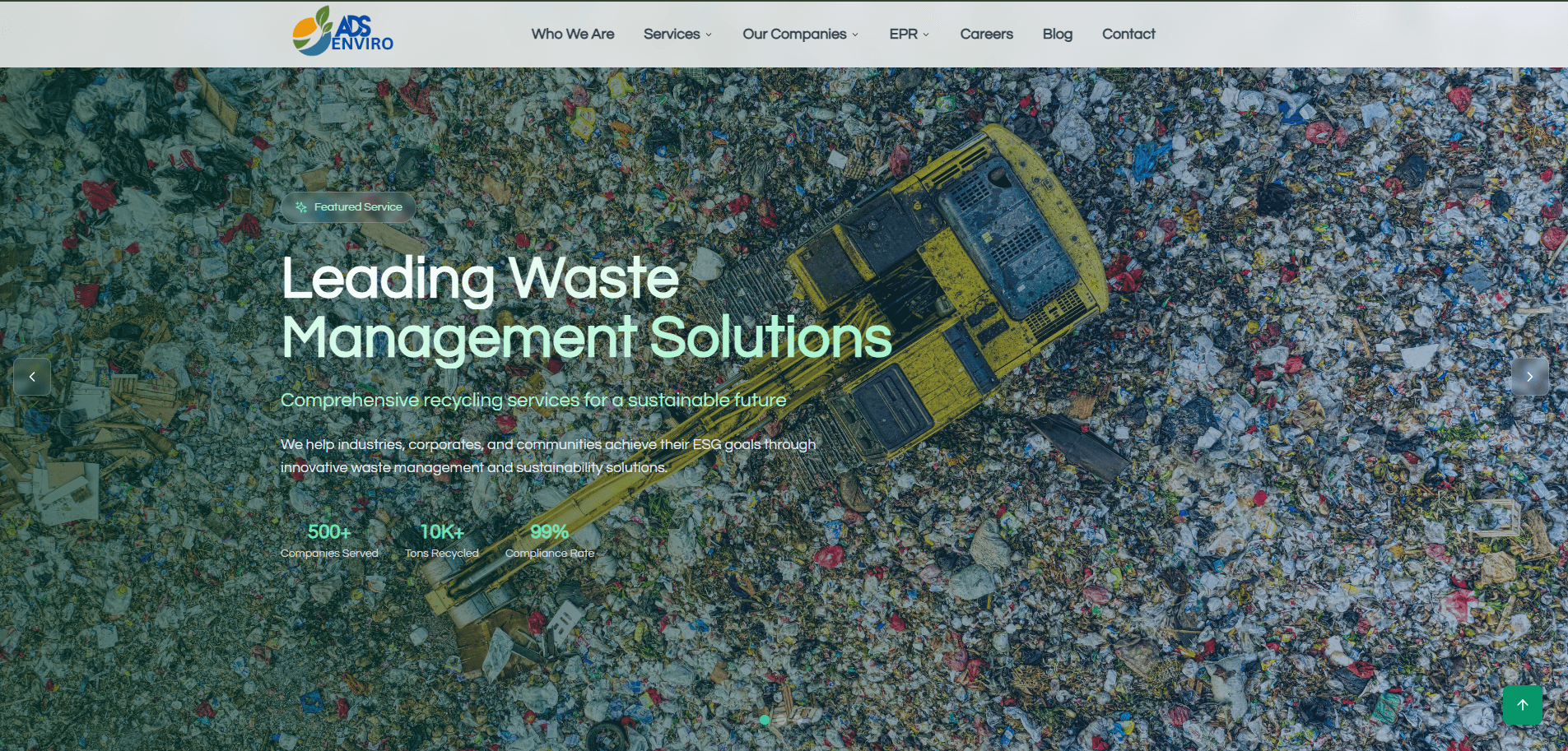 ADS Enviro Group website